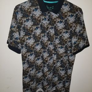 Robert Graham Polo Shirt Size L